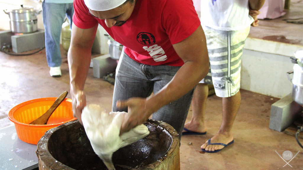 Mochitsuki - Virando mochi